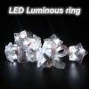 U-MOJOK 24 Pack White Light Up Star Rings view 3