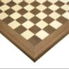 23.6 Inch Walnut and Maple Deluxe Chessboard, Crafted in Spain view 3