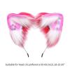 Anime Character Headband Ears Shape Hair Hoop Plush Carnivals Party Headpiece Cosplay Party Costume Props Unisex Cute Headbands For Woman For Woman For Washing Face For Girls Teens For Washing view 3