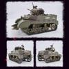Keetopteep Remote Control Tank US M5A1 Stuart Tank 1/16 War RC Military Vehicle Simulation Smoke Barrel Lifting/Turret Rotation 360 Degrees/NO-Shooting/Collection Model view 2