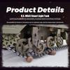 Keetopteep Remote Control Tank US M5A1 Stuart Tank 1/16 War RC Military Vehicle Simulation Smoke Barrel Lifting/Turret Rotation 360 Degrees/NO-Shooting/Collection Model view 3
