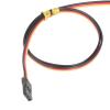 ANKROYU 10Pcs 3Pin Servo Extension Cable 458mm Durable PVC Brass Wire for RC Plane Helicopter Car Robot Futaba JR Servo Connection view 4