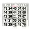 American Games Bingo Paper Game Cards - 1 Card - Grey - 500 Cards per Pack, Made in USA view 1