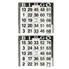 American Games Bingo Paper Game Cards - 2 Cards - Black - 750 Sheets per Pack, Made in USA view 1