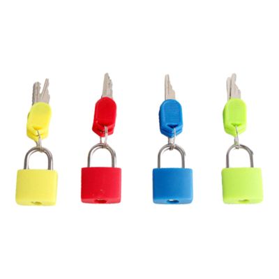 Lock and Learn to Unlock with Keys. Unlock Toy for Kids, 4Pcs