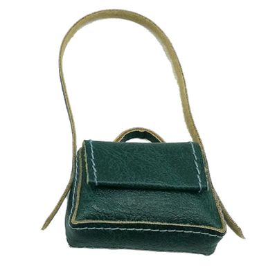 PU Leather / 6 // Accs, Green, 4x2.5x1.8cm