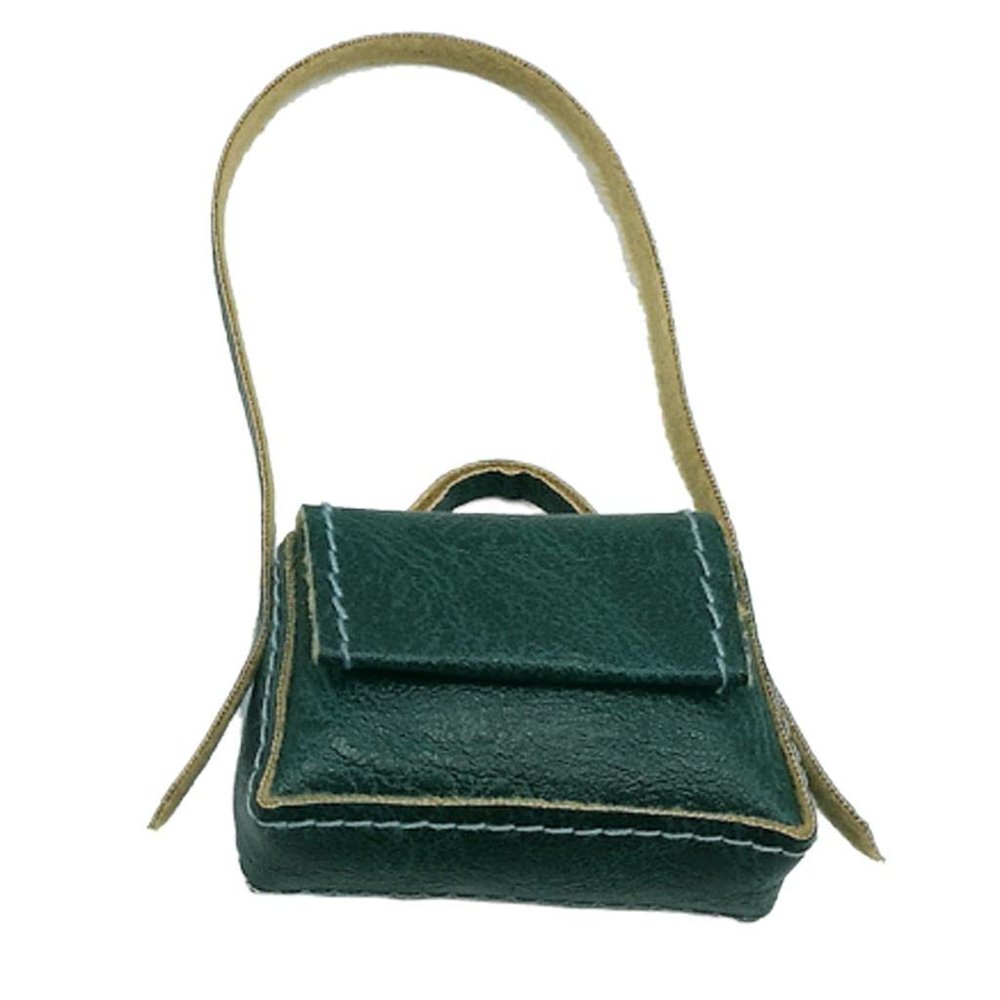 PU Leather / 6 // Accs, Green, 4x2.5x1.8cm