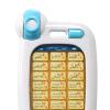 Arabic Language Phone Toy, Muslim Islamic Educational Toy with 18 Chapters, Ramadan Learning Machine Gift for Kids Children, White B view 4