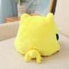 Cute Dinosaur Head Hat Cosplay Headgear Cartoon Dress Up Hat Toy PP Cotton Dinosaur Hats Party Supplies for Kids Adult, Yellow view 3