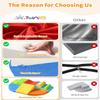8-Piece Climb and Crawl Foam Play Set, Soft Play Foam Blocks to Climbing, Crawling, Sliding, Indoor Playground Activity Play Structure for Kids Baby Toddler (Red+Orange+Green) view 4