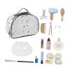 Garende Wooden Makeup Kit Pretend Play Makeup Set Birthday Gifts Hair Salon Girl Toys Kids view 1