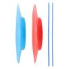 BESPORTBLE 2pcs Juggling Plates with Sticks for Adults and Circus Trick Spinning Plates for Catch Games Street Performances S Parties Easy Beginner Juggling view 1