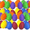50x Fillable Easter Eggs DIY Painting Empty Easter Eggs for Suprise Egg view 3