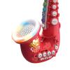 Children Toys Kids Saxophone/Trumpet/Clarinet Simulation Instrument Musical Toys Early Learning Educational Toy Gift, Saxophone Red view 2