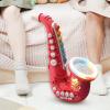 Children Toys Kids Saxophone/Trumpet/Clarinet Simulation Instrument Musical Toys Early Learning Educational Toy Gift, Saxophone Red view 4