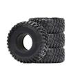 4Pcs 1.55" 95 * 35MM Wheel Tires 1.55 Inch Rubber Tyre for RC Car Crawler D90 TF2 Tamiya CC01 LC70 LC80 Axial 90069 Jim-NY RC4WD view 1