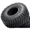 4Pcs 1.55" 95 * 35MM Wheel Tires 1.55 Inch Rubber Tyre for RC Car Crawler D90 TF2 Tamiya CC01 LC70 LC80 Axial 90069 Jim-NY RC4WD view 2