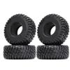 4Pcs 1.55" 95 * 35MM Wheel Tires 1.55 Inch Rubber Tyre for RC Car Crawler D90 TF2 Tamiya CC01 LC70 LC80 Axial 90069 Jim-NY RC4WD view 3