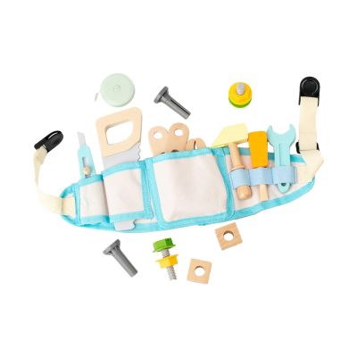 Childrens Tool Belt Set Construction Role Play Set Motor Activity Toys Pretend