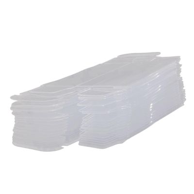 50x PVC Clear Box Gift Box for Souvenirs Collectibles Action