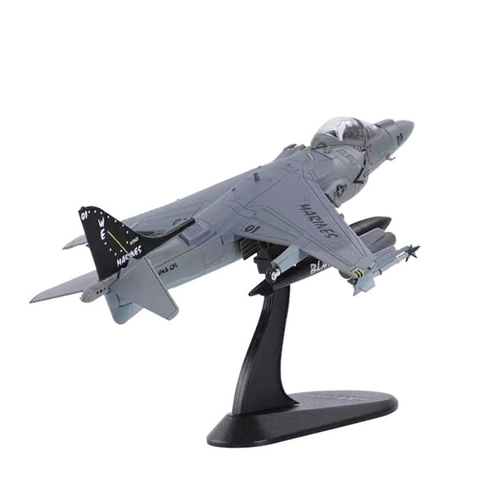 ZFQSEXTWT 1 72 for AV-8B Harrier II Fighter Metal Die Cast Alloy Simulation Scale Aircraft Model Finished Ornaments Hobby Playgame Kit