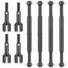 RC Car Transmission Shaft For Tamiya For HotShot 58391 4WD 1/10 Buggy Truck RC Car Parts Front Rear CVD Drive Shaft Dogbones And Drive Cup Transmission Shaft Accessories(Set) view 2