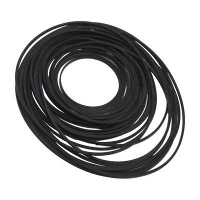 28Pcs Transmission Belt Set, Rubber Pulley Bands 4.5-12cm for RC Airplane Toy, DIY Model Cars & Robots Engine Drive System