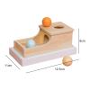 Object Permanence Box Ball Drop Box Early Educational Toy Box for Infant 1 Year view 3