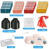 24 Pack Valentine's Day Erupting Volcano Party Favor with Cards Volcano Science Kit with Valentine's Cards STEM Educational Toys for Boys Girls Classroom Exchange Gifts view 2