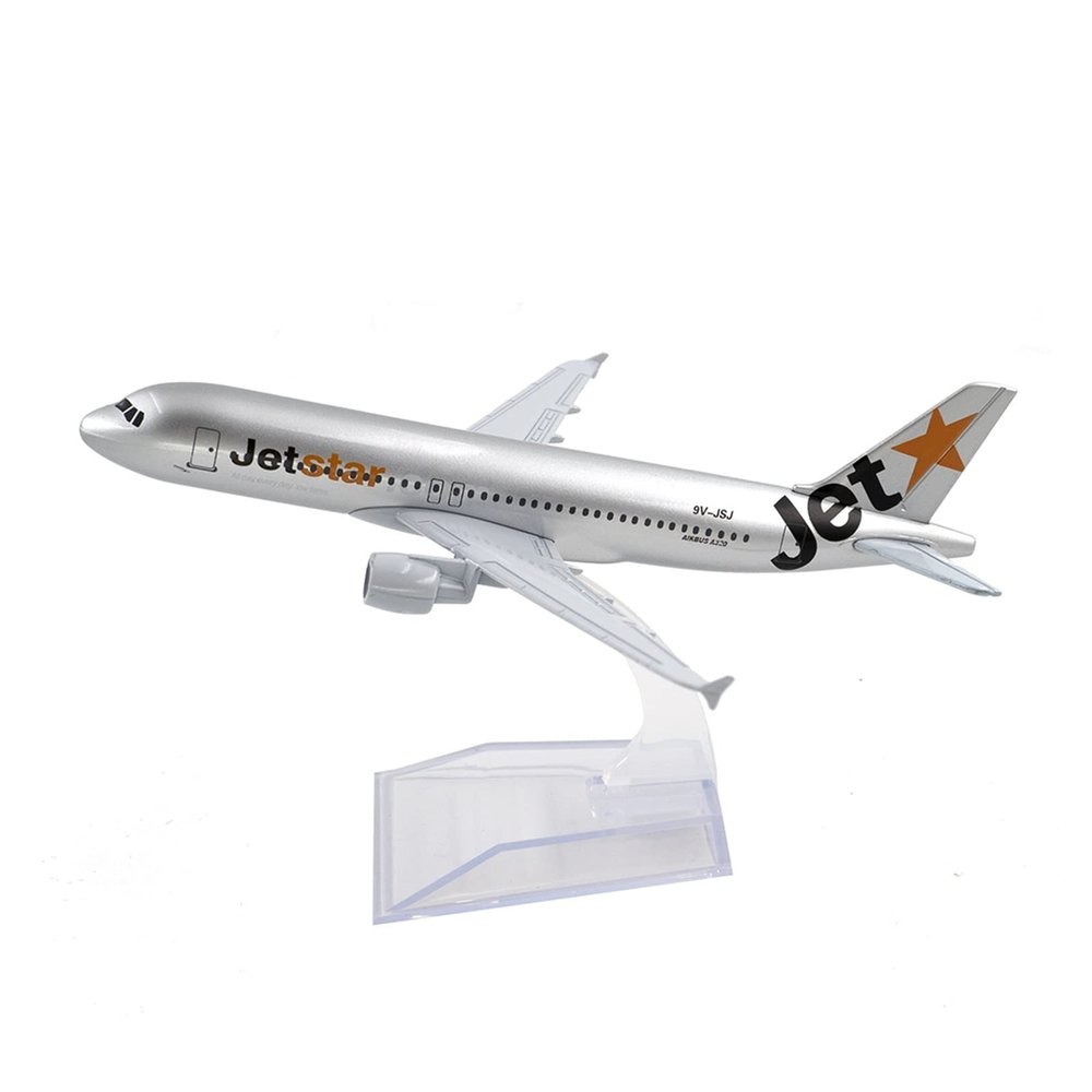 ZFQSEXTWT 1 400 Scale Aircraft Airbus Fit for A320 16cm Alloy Airplane Model Architecture Miniature Collectible Hobby Playgame Kit