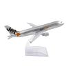 ZFQSEXTWT 1 400 Scale Aircraft Airbus Fit for A320 16cm Alloy Airplane Model Architecture Miniature Collectible Hobby Playgame Kit view 3