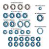 32Pcs Sealed Bearing Kit 1 10 Scale Compatible with RC Car Models RC Models Crawler Buggy Touring UTB10 Trail Buggy Axle Transmission for 8K1927225B view 2