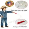 URAMAN Childrens Cowboy Trick Lasso Rope Kiddie Roping Toy for Ages 4-10 Western Party Play Trick Roping Fun view 2