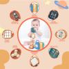 YINGZHIXING Busy Board for 1 2 3 Year Old - Montessori Travel Toy with Fine Motor Activities, Busy Cube Sensory Learning for Toddlers 1-3 - Perfect Baby Boy Girl Gift & Airplane Car Activity view 2