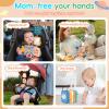 YINGZHIXING Busy Board for 1 2 3 Year Old - Montessori Travel Toy with Fine Motor Activities, Busy Cube Sensory Learning for Toddlers 1-3 - Perfect Baby Boy Girl Gift & Airplane Car Activity view 3