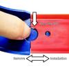 K TOMOTO 45 Degree Curved Track Pieces Compatible with Hot Wheels, Banked Turn Racetrack Connector, 8 Packs view 3