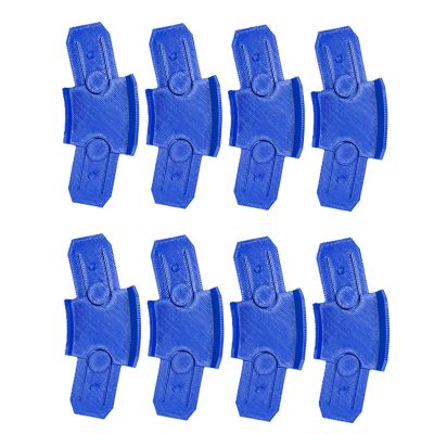 K TOMOTO 22.5 Degree Curved Track Pieces Compatible with Hot Wheels, Banked Turn Racetrack Connector, 8 Packs