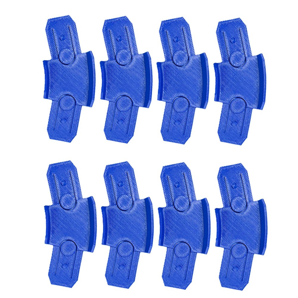 K TOMOTO 22.5 Degree Curved Track Pieces Compatible with Hot Wheels, Banked Turn Racetrack Connector, 8 Packs