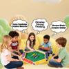 Aytdhfrn Shut The Box Game, Shut The Box-Wooden Dice Board Game, Funny Family Games, Colorful 6 Sided Wooden Board Math Number Games for 2-4 Players & Kids Adults (E) view 2