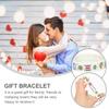 Angoily Mahjong Bracelet, Mahjong Mini-Tiles Stretchy Bracelet, Wrist Chain Jewelry for Women Men Valentine S Day view 4