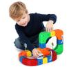 Electric Train Set for Kids Flexible Race Track Toy DIY 3D Embedded Layouts & Motorized Car 3-8 Year Old Boys Girls Toys STEM Learning Gift (51Pcs) view 1