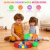 Electric Train Set for Kids Flexible Race Track Toy DIY 3D Embedded Layouts & Motorized Car 3-8 Year Old Boys Girls Toys STEM Learning Gift (51Pcs) view 2