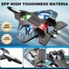 2026 New RC Stunt Fighter Jet Toy for Kids with 360 Flips & LED Lights, Foam Remote Control Airplane RC Plane for Kid Boy Adult, Altitude Hold Speed Adjust, RC Airplane Fighter Jet Toy Gifts view 2