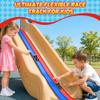 MINDNOOK 16 Ft Flexible Race Car Track Set for Kids, Portable Roll-Up Racetrack with 4 Cars & Suction Cups, Compatible with 1:64 Diecast Toy Cars, Gift for Boys & Girls Ages 4-12 view 3