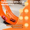 MINDNOOK 16 Ft Flexible Race Car Track Set for Kids, Portable Roll-Up Racetrack with 4 Cars & Suction Cups, Compatible with 1:64 Diecast Toy Cars, Gift for Boys & Girls Ages 4-12 view 2