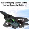 2026 New RC Stunt Fighter Jet Toy for Kids with 360 Flips & LED Lights, Foam Remote Control Airplane RC Plane for Kid Boy Adult, Altitude Hold Speed Adjust, RC Airplane Fighter Jet Toy Gifts view 3