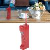 Brrnoo Fake Phone Handset, Retro 90s Mobile Phone Prop for 80s 90s Party Decor & Home Living Room Decor (Red) view 3