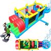 30FT Commercial Grade Bounce House for Adult, (Heavy Duty PVC) (Splash Big Water Pool) (1100W UL Blower) Inflatable Obstacle Course with Slide, Ball Pit, Large Backyard Lawn Party Game view 1