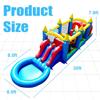 30FT Commercial Grade Bounce House for Adult, (Heavy Duty PVC) (Splash Big Water Pool) (1100W UL Blower) Inflatable Obstacle Course with Slide, Ball Pit, Large Backyard Lawn Party Game view 2