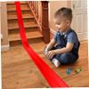 Flexible Race Track for Kids 15ft Portable Roll up Flex Track Race Cars with Suction Cups & Dual Orbits DIY Play Fun for Boys Girls Indoor Outdoor, Red view 4